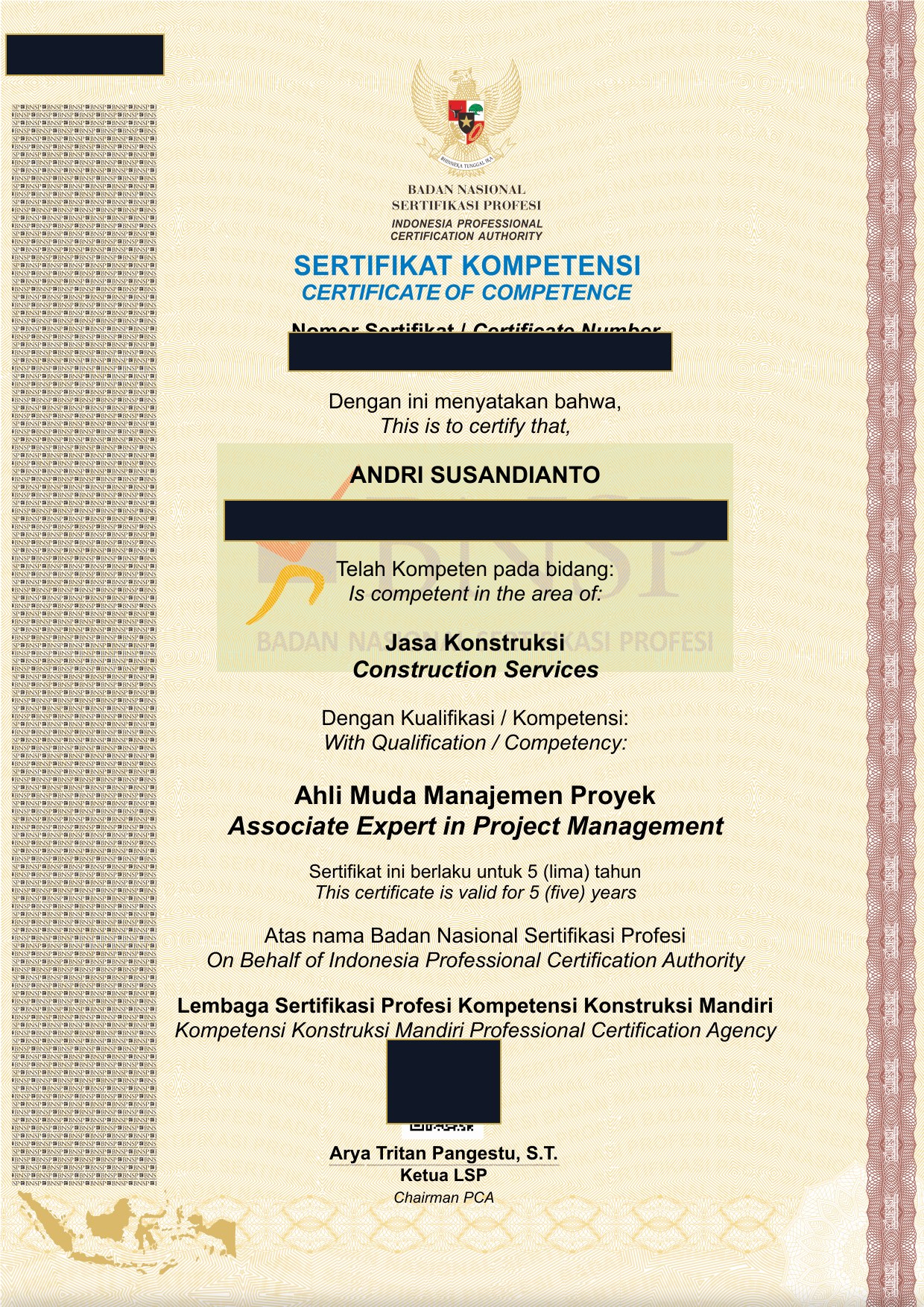 Ahli Muda — Manajemen Proyek